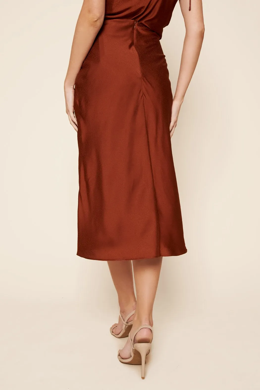 Iyana Satin Slip Skirt sold by Sugarlips product image thumbnail 4