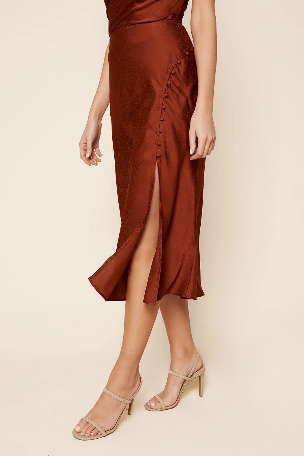 Iyana Satin Slip Skirt sold by Sugarlips product image thumbnail 3