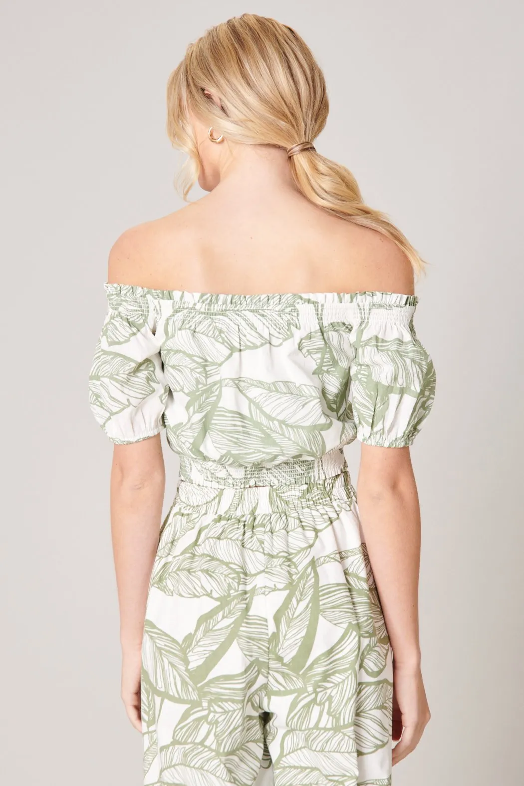 Sunny Days Off the Shoulder Crop Top sold by Sugarlips product image thumbnail 3