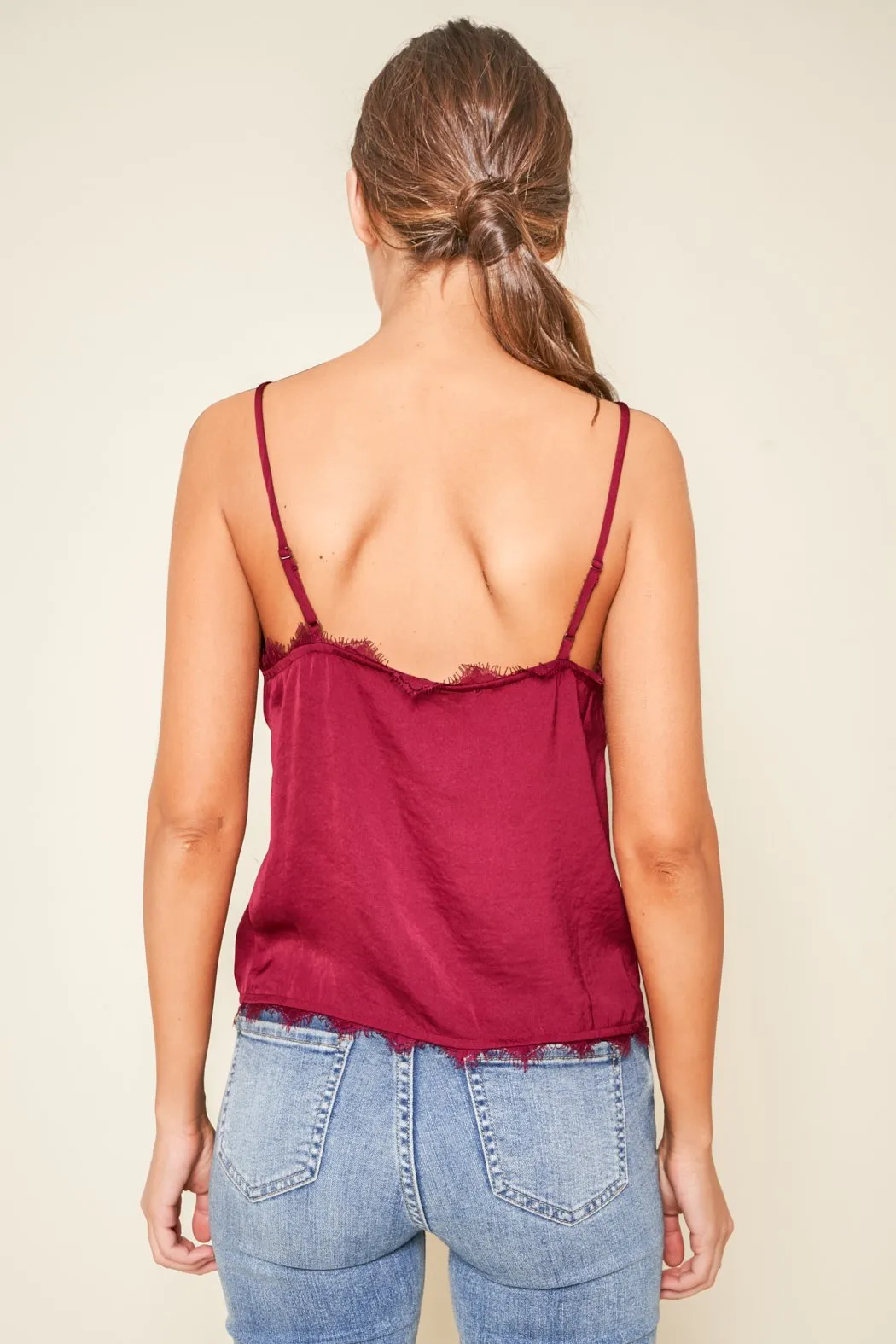 Ladybird Button Up Lace Cami sold by Sugarlips product image thumbnail 2