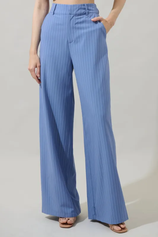 Marbles Striped Idris Wide Leg Pants sold by Sugarlips