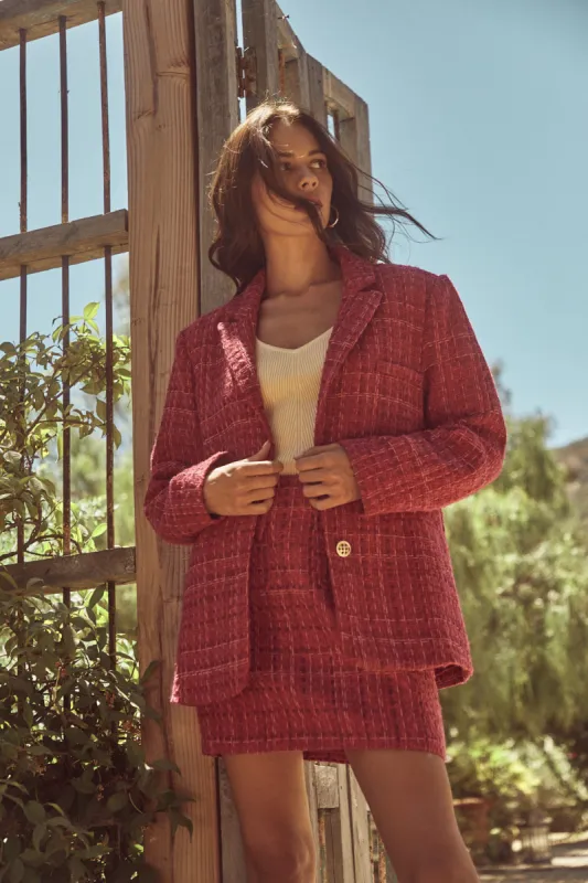 Ken Tweed Oversized Blazer sold by Sugarlips