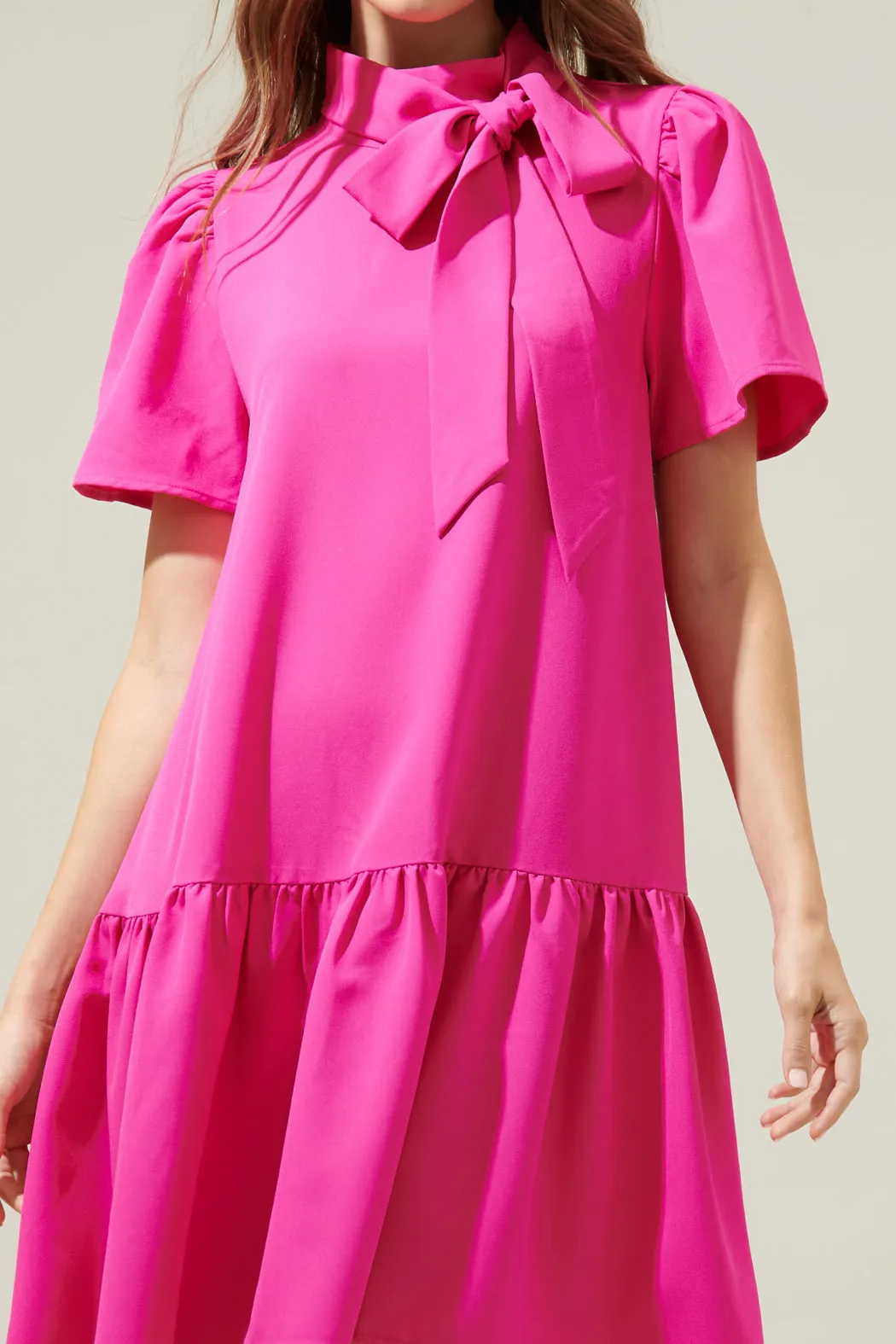 Tania Shift Ruffle Mini Dress sold by Sugarlips product image thumbnail 5