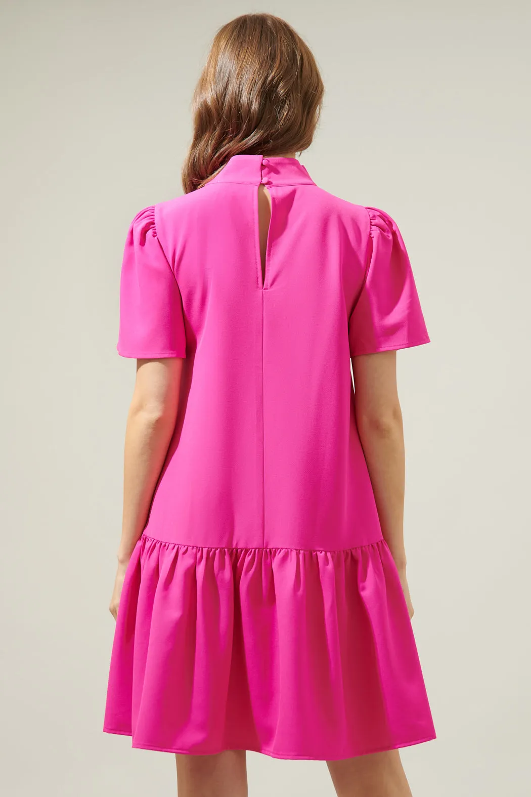 Tania Shift Ruffle Mini Dress sold by Sugarlips product image thumbnail 2