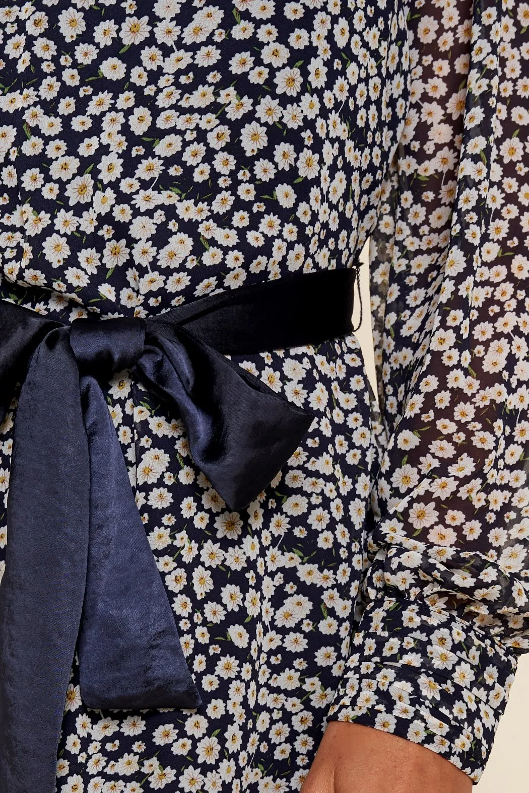 Doheny Floral High Neck Dress sold by Sugarlips product image thumbnail 5