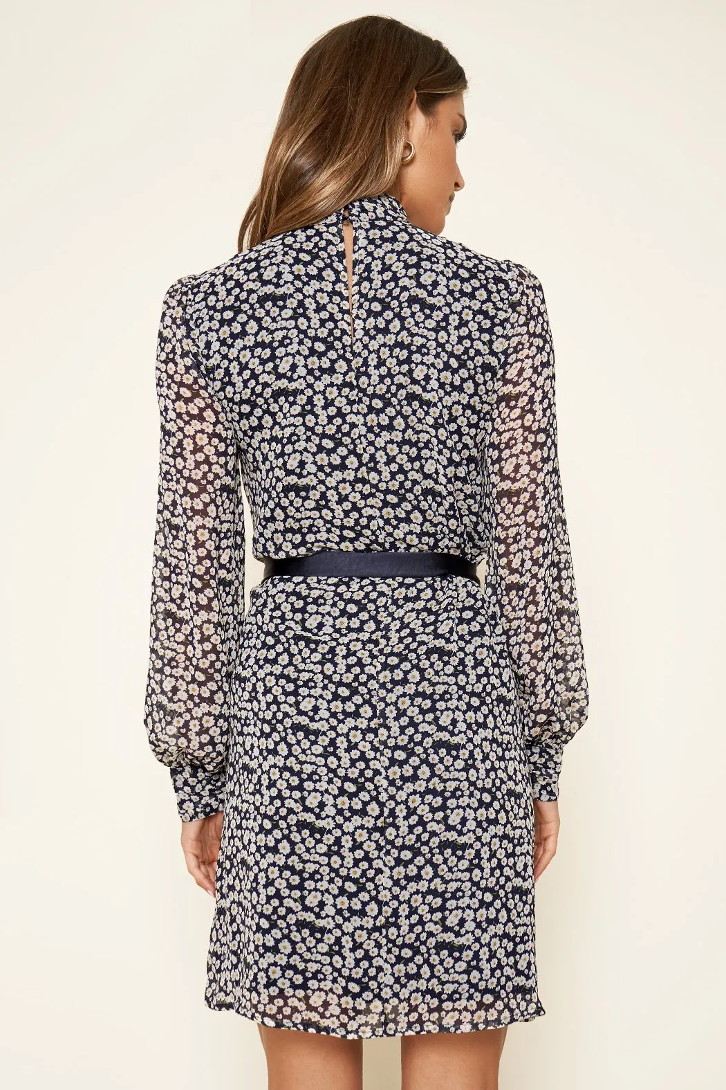 Doheny Floral High Neck Dress sold by Sugarlips product image thumbnail 2