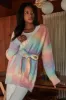 Cielo Rainbow Knit Robe Cardigan sold by Sugarlips