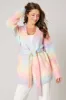 Cielo Rainbow Knit Robe Cardigan sold by Sugarlips