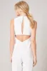 City Slicker Tulip Front Jumpsuit sold by Sugarlips