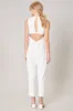 City Slicker Tulip Front Jumpsuit sold by Sugarlips