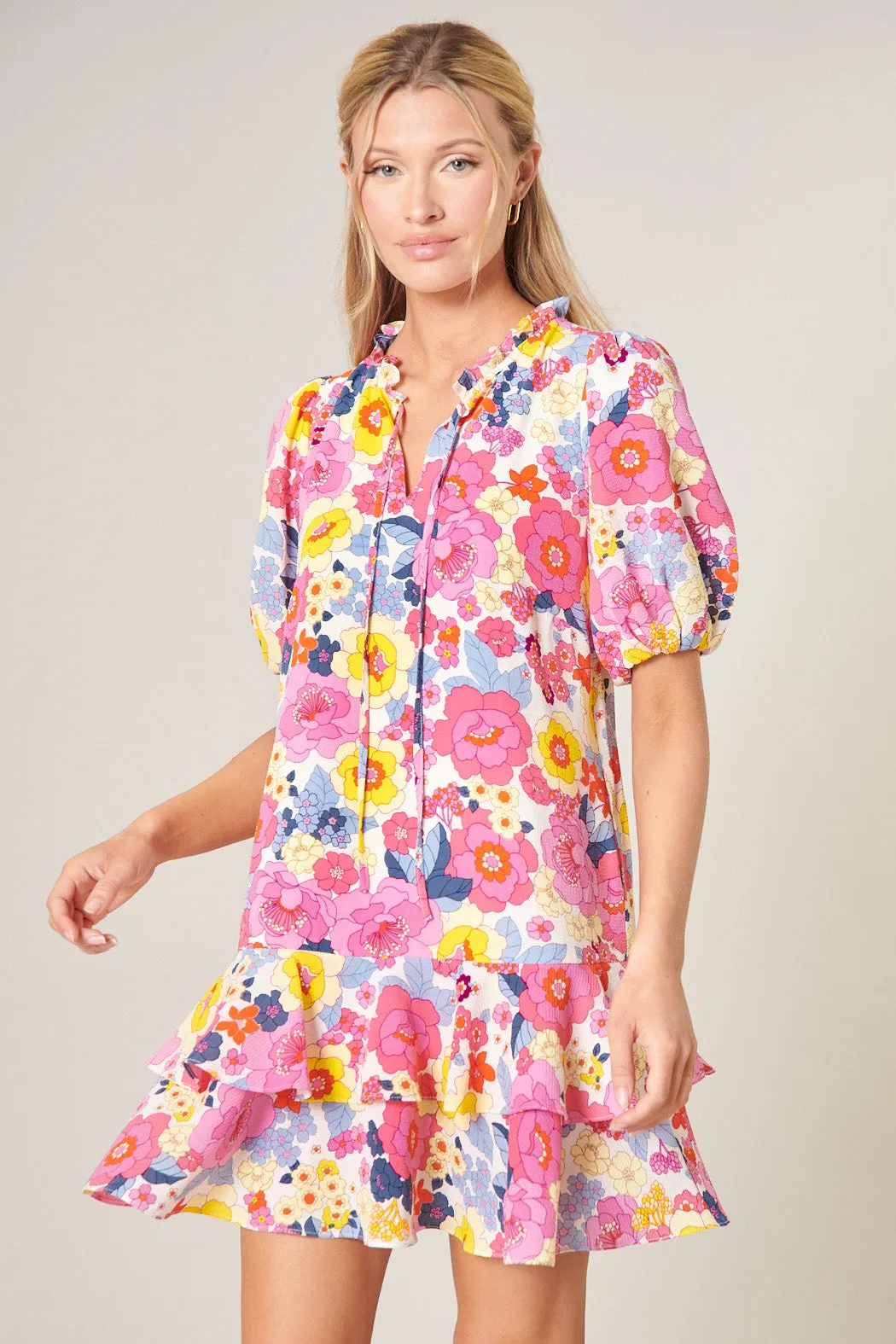 Summersalt Floral Runner Up Shift Dress sold by Sugarlips product image thumbnail 3