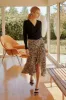 Saturated Love High-Low Leopard Print Midi Skirt sold by Sugarlips