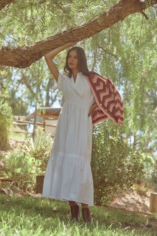 Belraj Poplin Maxi Dress sold by Sugarlips