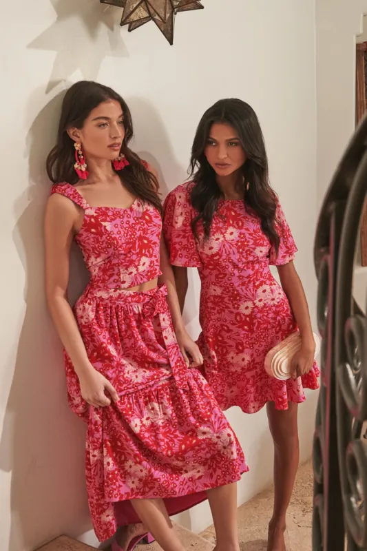 Lover Girl Flouncy Mini Dress sold by Sugarlips