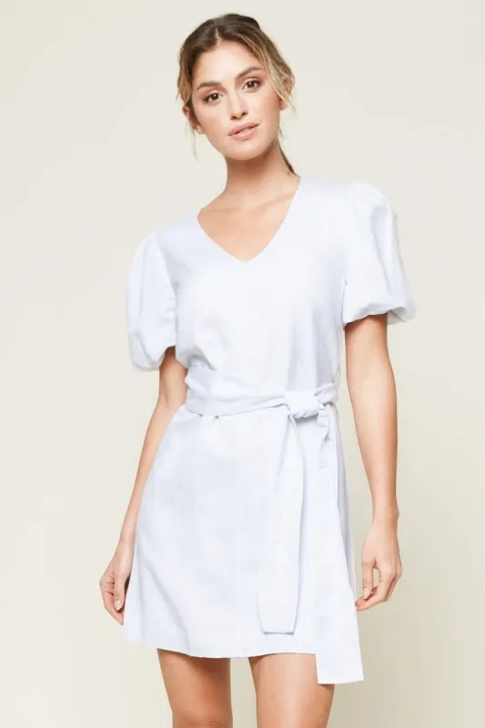 Perfect Moment Puff Sleeve Mini Dress sold by Sugarlips