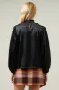 Figaro Balloon Sleeve Chiffon Blouse sold by Sugarlips