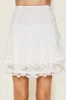 Lets Get Away Lace Mini Skirt sold by Sugarlips