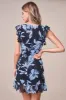 Emilie Floral Mini Dress sold by Sugarlips