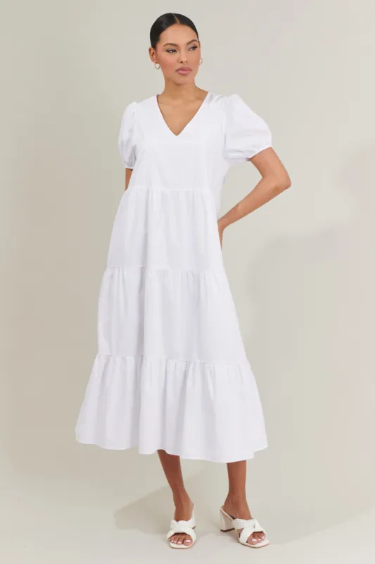 Marley Tiered Maxi Dress sold by Sugarlips