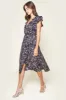 Rhodes Floral Midi Dress sold by Sugarlips