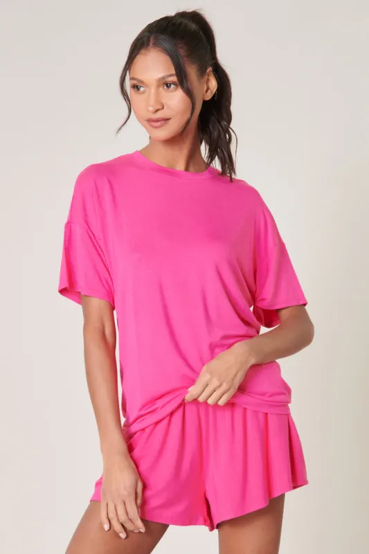 Everyday Short Sleeve Jersey Knit T Shirt sold by Sugarlips