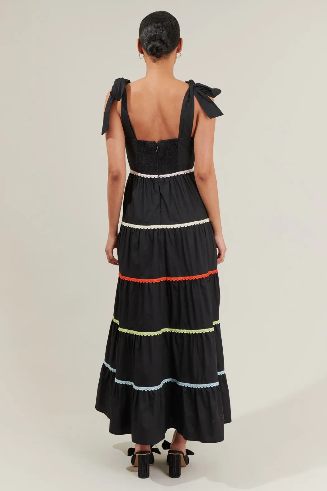Hillary Hall Tiered Maxi Dress sold by Sugarlips product image thumbnail 2