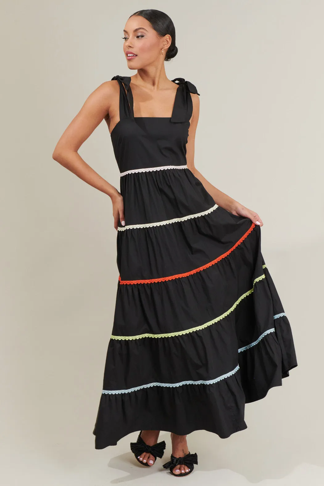 Hillary Hall Tiered Maxi Dress sold by Sugarlips product image thumbnail 3