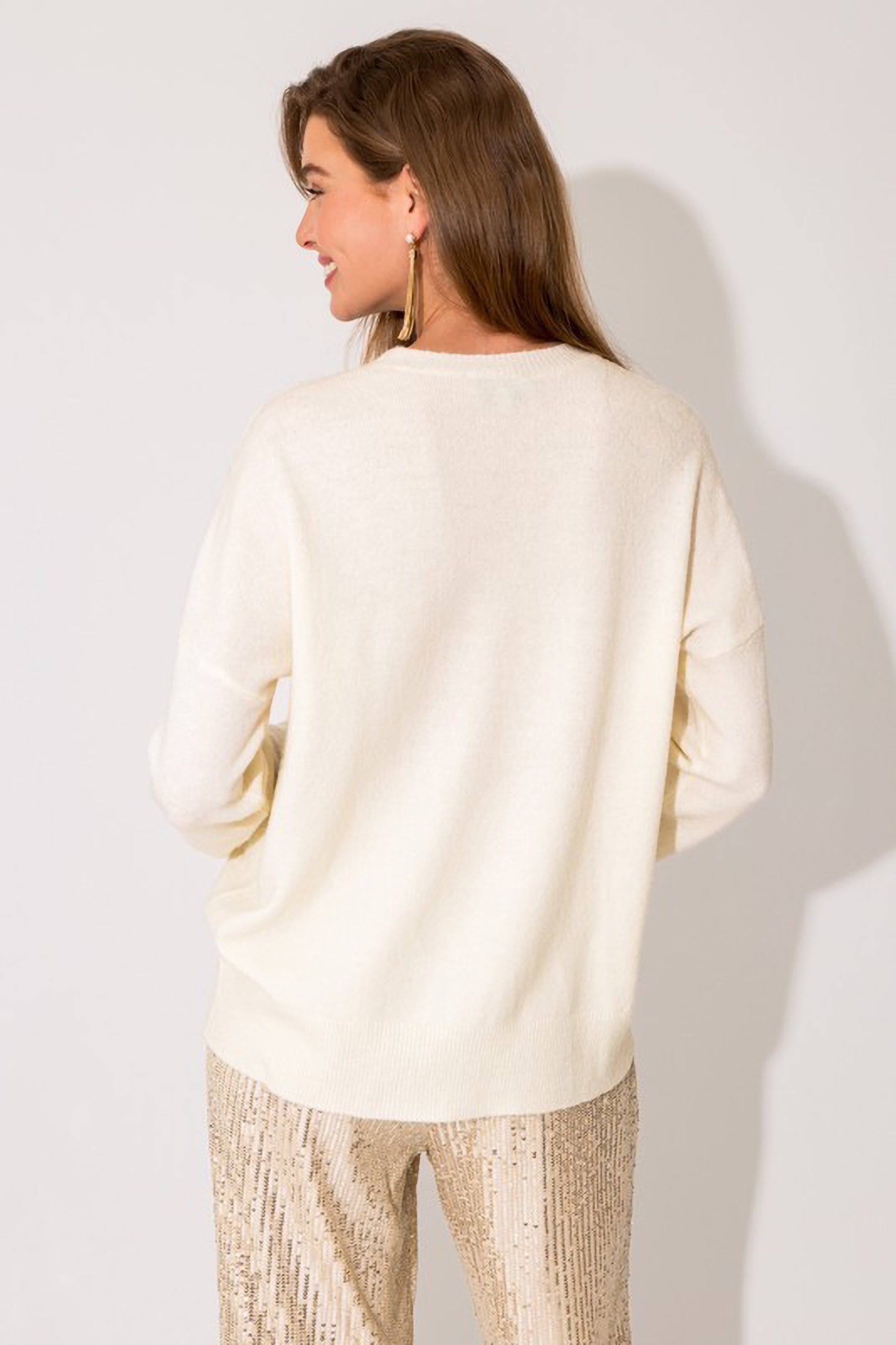 Tinsel Cheers Sweater sold by Sun n Moon product image thumbnail 3