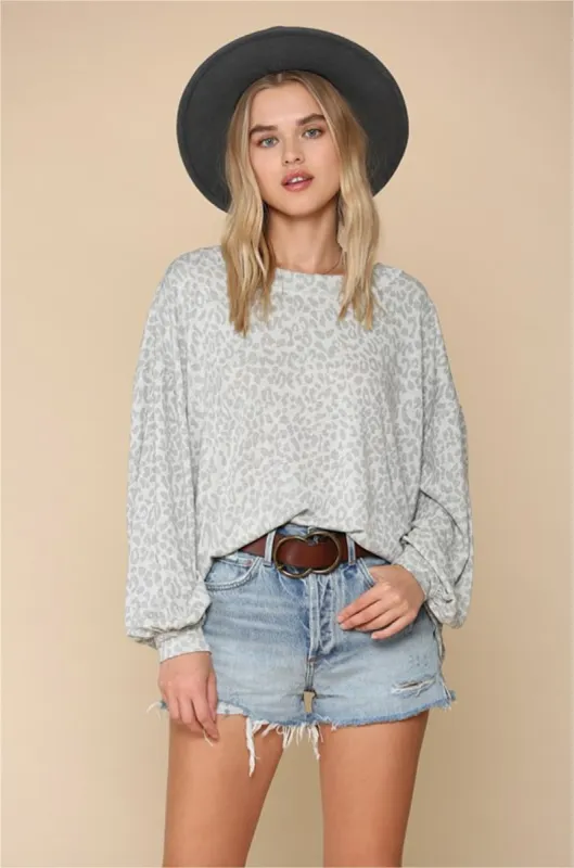 Leopard Pullover Sweatshirt sold by Sun n Moon