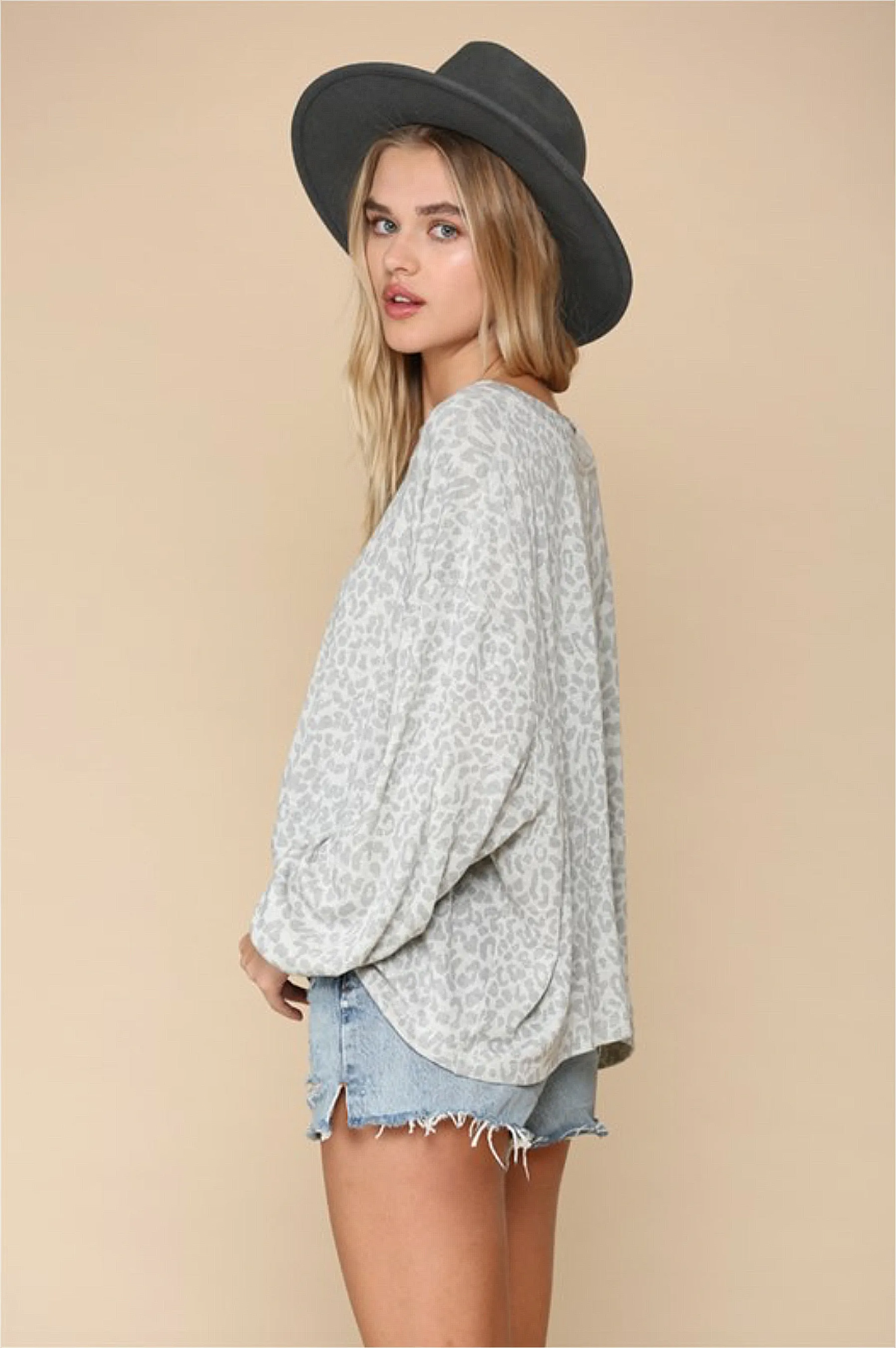 Leopard Pullover Sweatshirt sold by Sun n Moon product image thumbnail 2