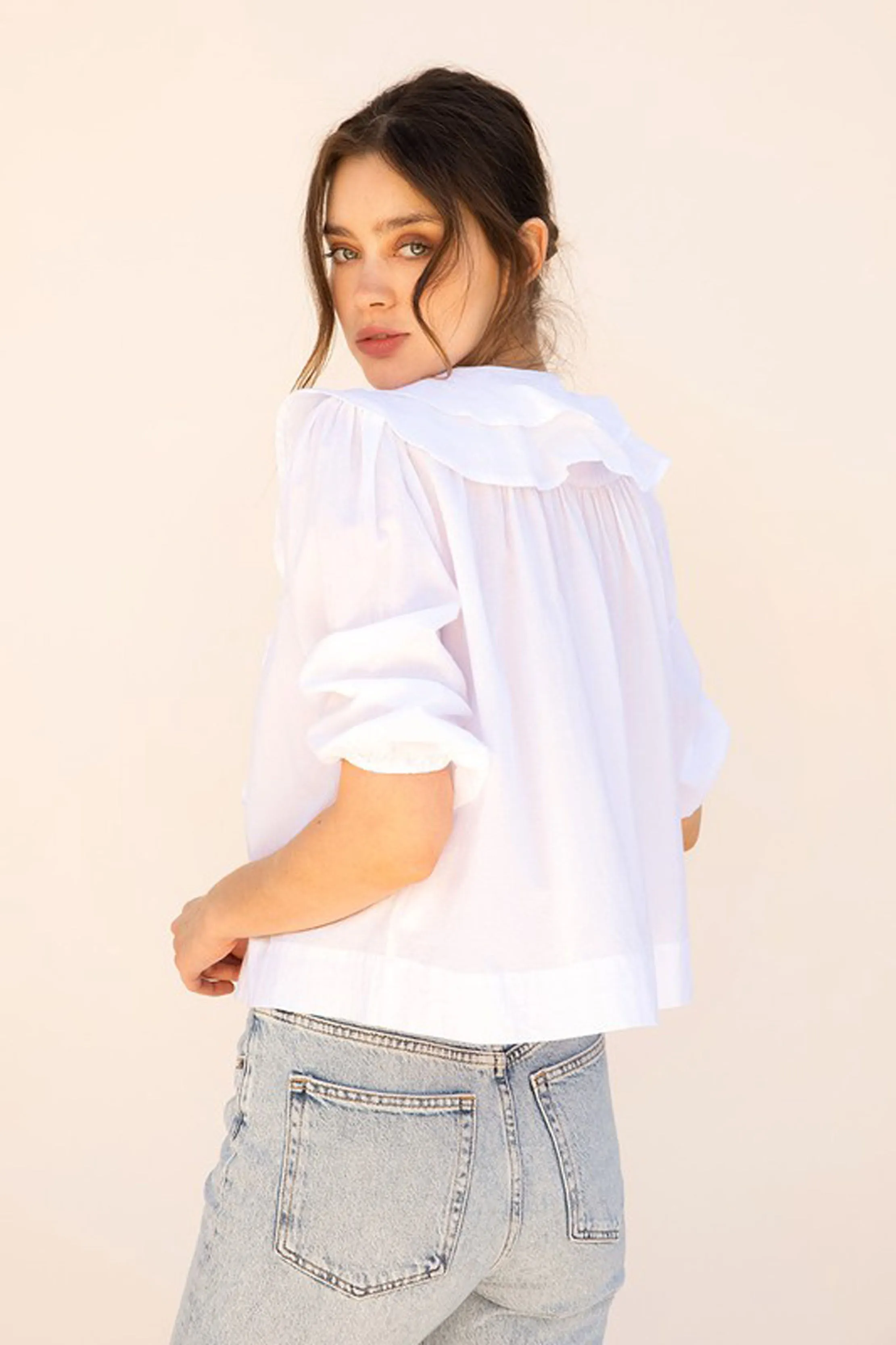 Collared Front Bow Top sold by Sun n Moon product image thumbnail 3