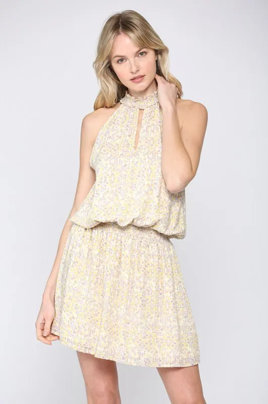 Multi Color Swiss Dot Smocked Dress made by Sun n Moon