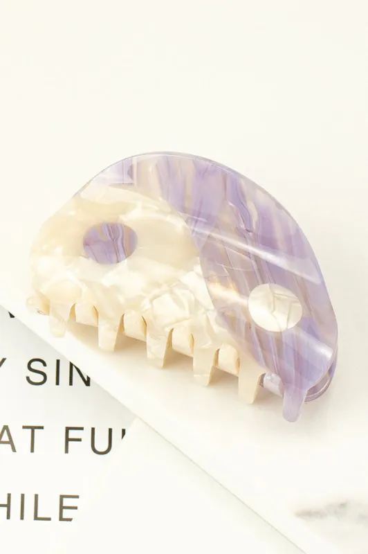 Purple Yin Yang Clip sold by Sun n Moon