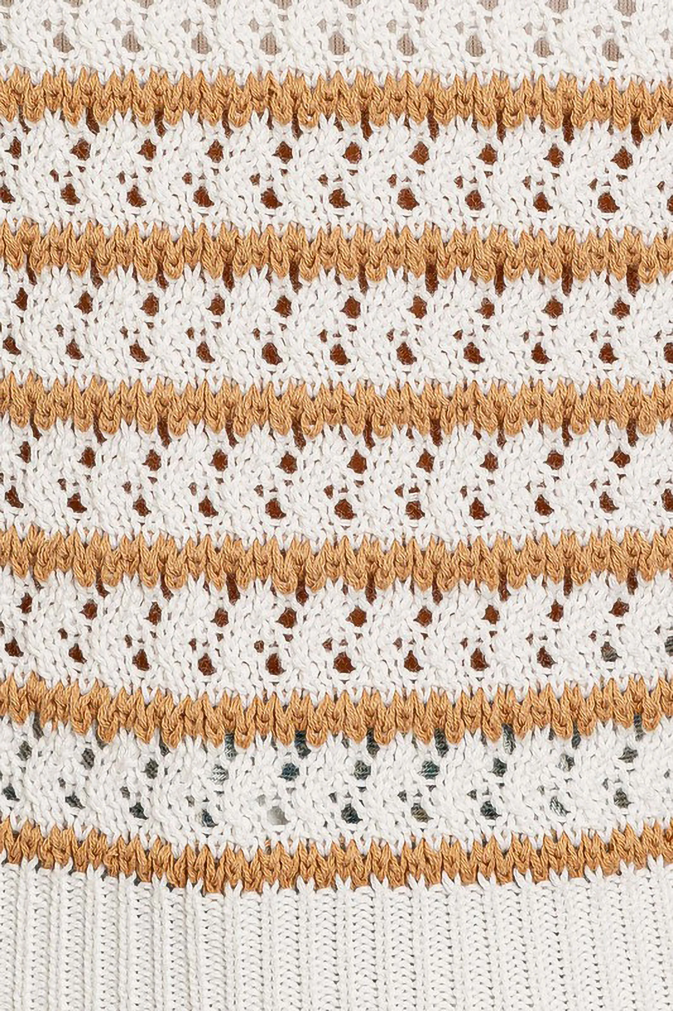 Striped Knit Flutter Sleeve Top sold by Sun n Moon product image thumbnail 4