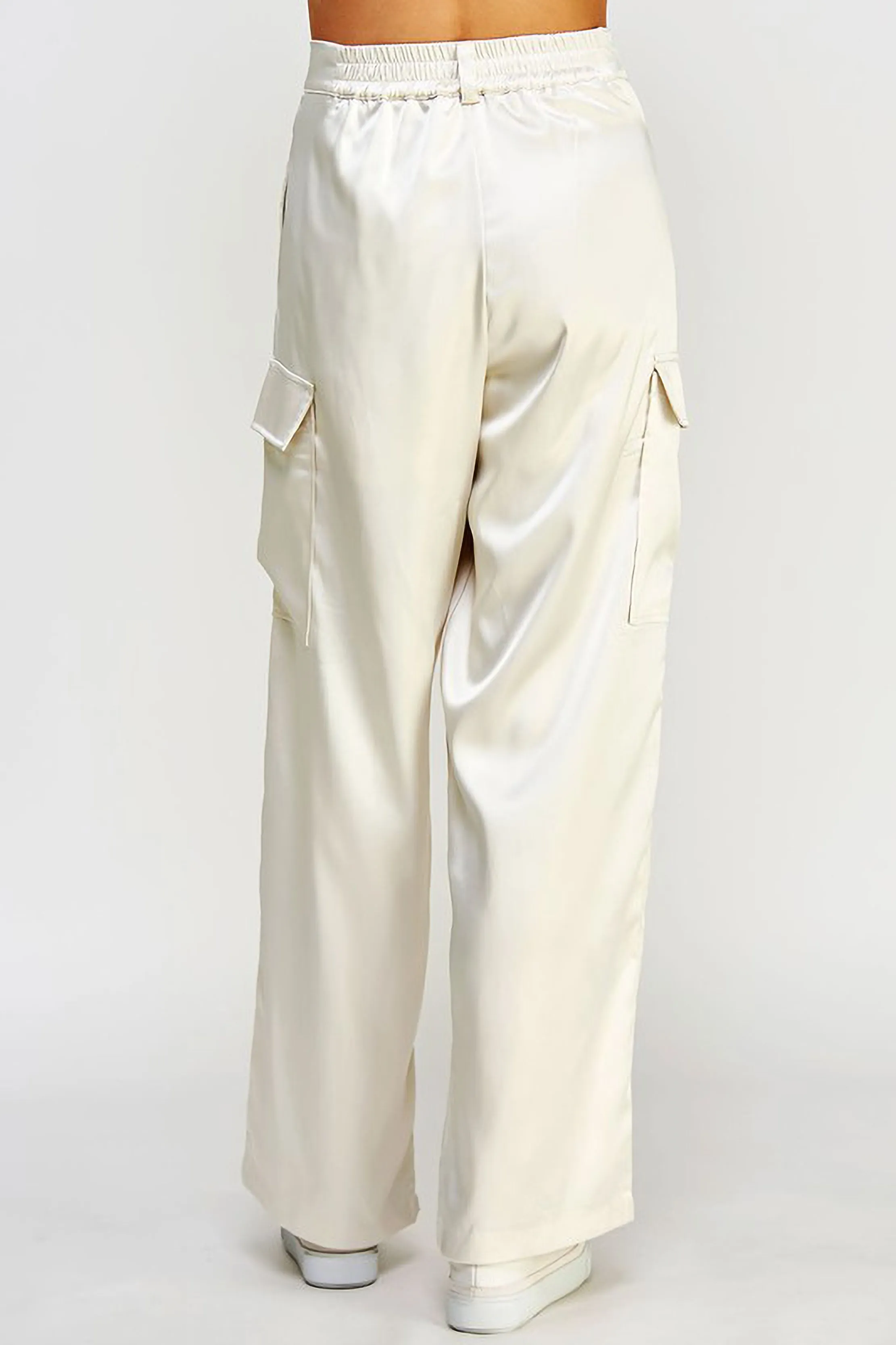 Satin Cargo Pants sold by Sun n Moon product image thumbnail 3