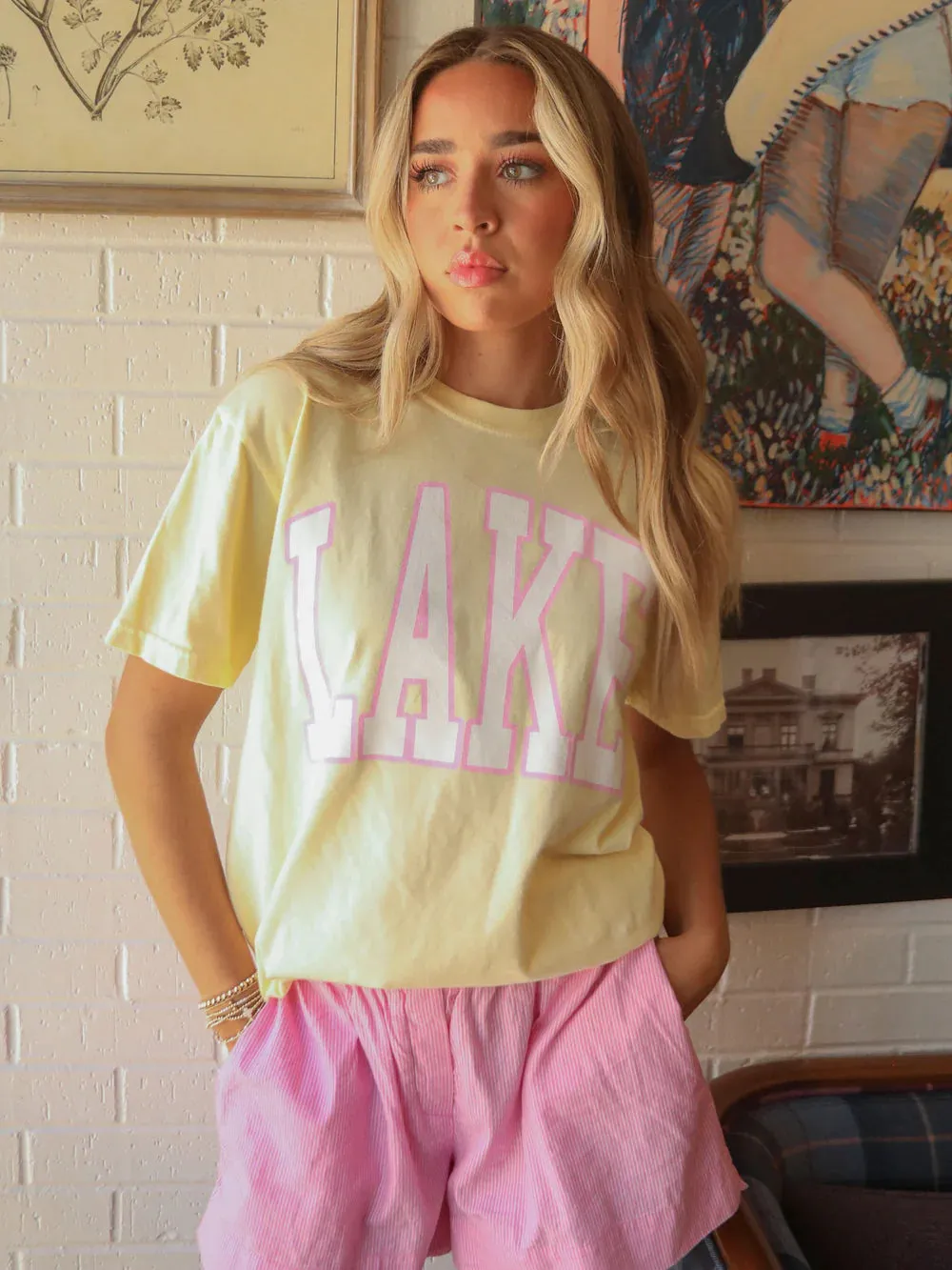 Charlie Southern Lake Tee sold by Sun n Moon