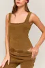 Square Neck Ribbed Bodysuit sold by Sun n Moon