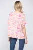 Tropical Print V-Neck Linen Top sold by Sun n Moon