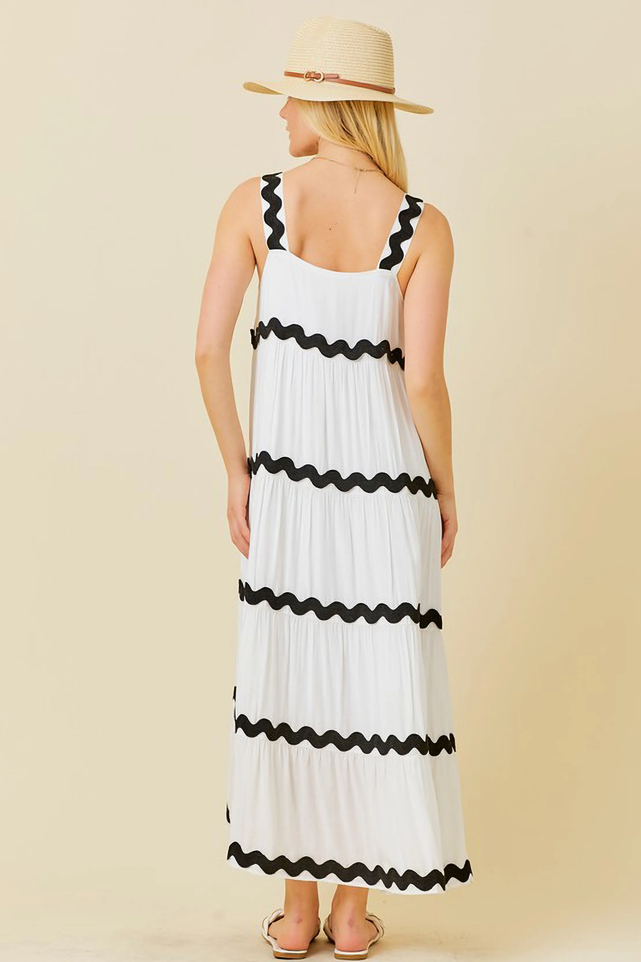 Ric Rac Maxi Dress sold by Sun n Moon product image thumbnail 3