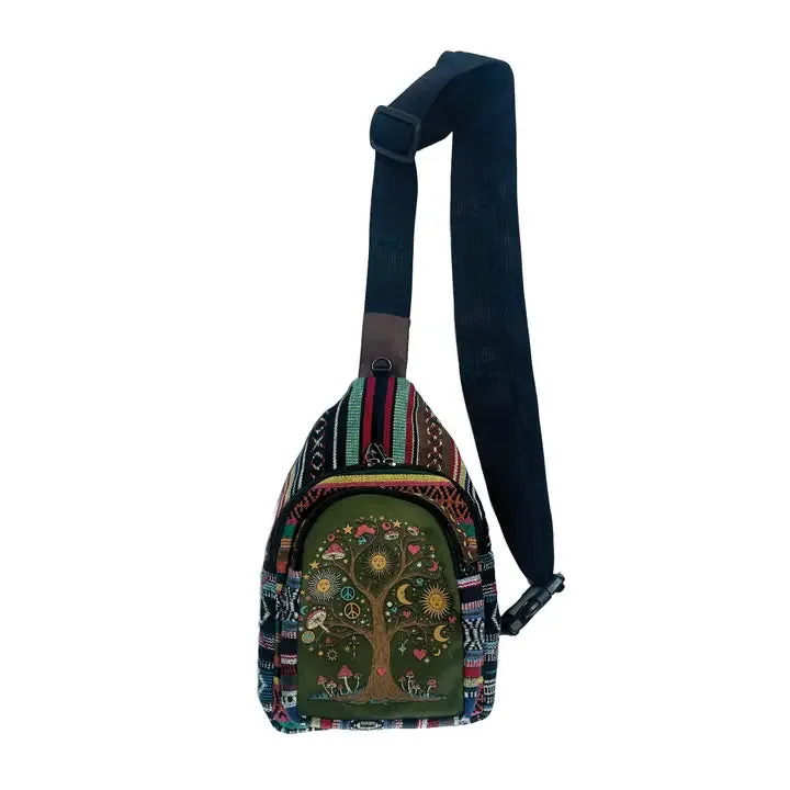 Tree of Life Crossbody Bag Gheri Multi sold by Sunbeam product image thumbnail 3