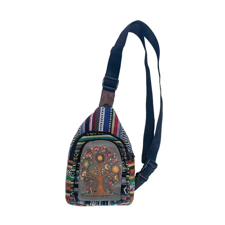 Tree of Life Crossbody Bag Gheri Multi sold by Sunbeam product image thumbnail 2