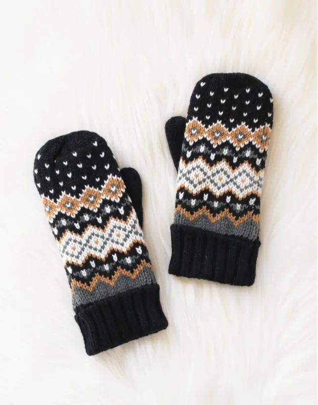 Patterned Mittens sold by Sunbeam