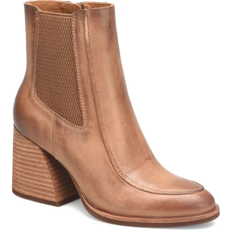 Sioux Brown Bootie made by Kork-Ease