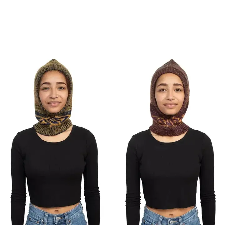 Fair Isle Balaclava sold by Sunbeam