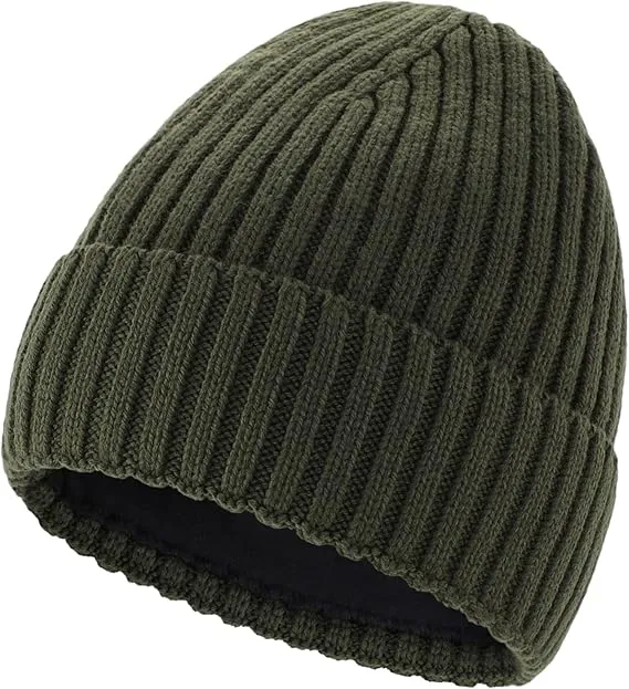 Fleece Lined Cuffed Beanie Hat sold by Sunbeam product image thumbnail 3