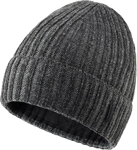 Fleece Lined Cuffed Beanie Hat sold by Sunbeam product image thumbnail 2