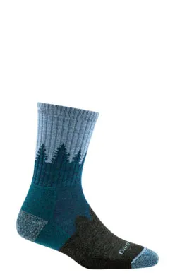 Women's Blue Hike/Trek Treeline Micro Crew Midweight with Cushion sold by Sunbeam