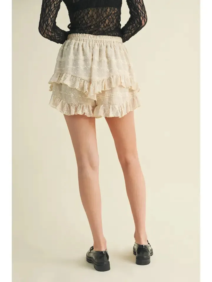 Ruffle Layered Shorts sold by Sunbeam product image thumbnail 4