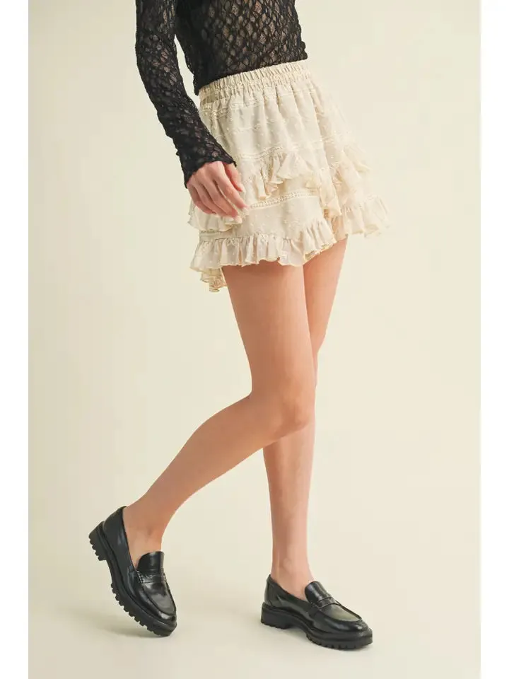 Ruffle Layered Shorts sold by Sunbeam product image thumbnail 5
