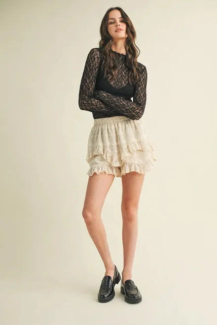 Ruffle Layered Shorts sold by Sunbeam product image thumbnail 2